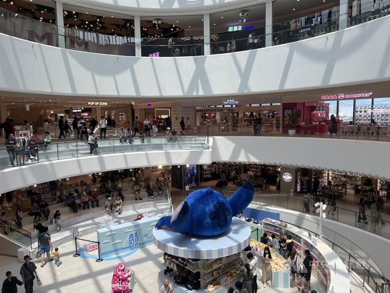 店内の様子＝中央社記者郝雪卿撮影