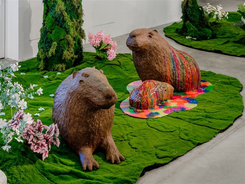 蔡潔莘さんの作品（屏東県伝播・国際事務処提供）