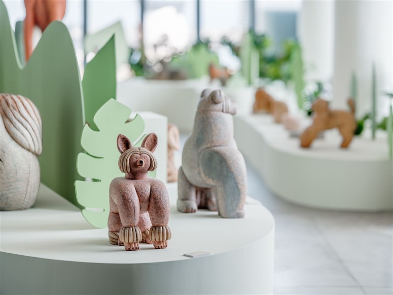 佐野美里さんの作品（屏東県伝播・国際事務処提供）