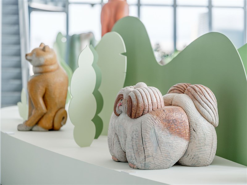 佐野美里さんの作品（屏東県伝播・国際事務処提供）