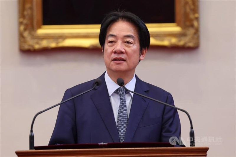 頼清徳総統＝資料写真