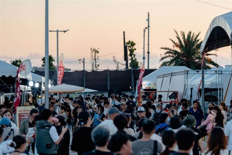 南部・高雄市で3～5日、ビールと音楽が楽しめる大型野外イベント「高雄ビール・ロック・フェスティバル」（高雄啤酒音楽節）が行われた（写真＝高雄市経済発展局提供）