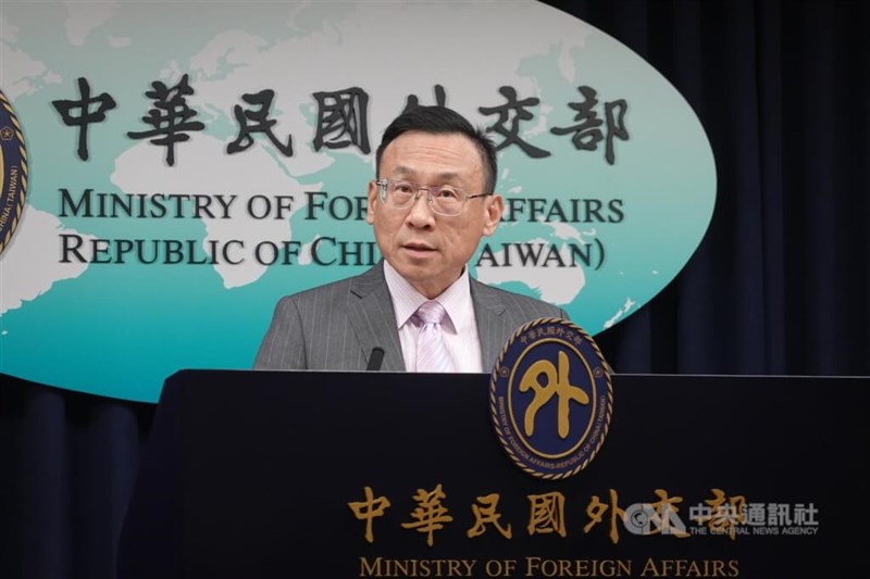外交部東アジア太平洋司（局）の林昭宏司長（資料）