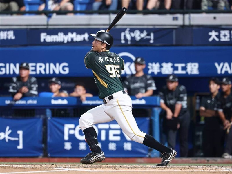 台鋼ホークスの永田颯太郎内野手（球団提供）