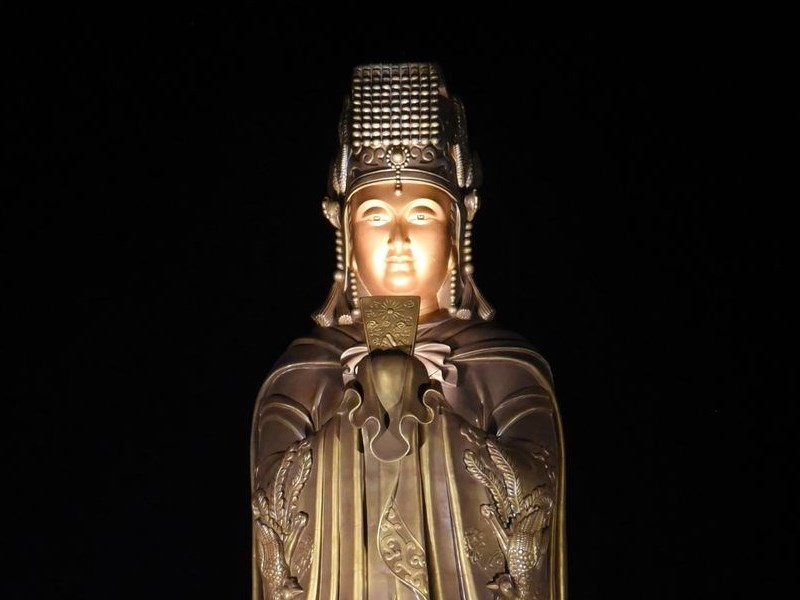 世界最大の媽祖像が完成 頼澎湖県長、観光促進に期待／台湾