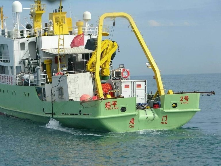 中国研究船が離島・金門の制限水域に進入  水中で観測作業か／台湾