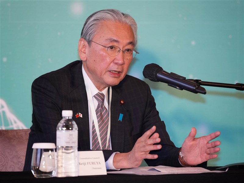 台湾で講演の古屋圭司衆院議員　自衛隊と台米の軍による音楽交流を提案