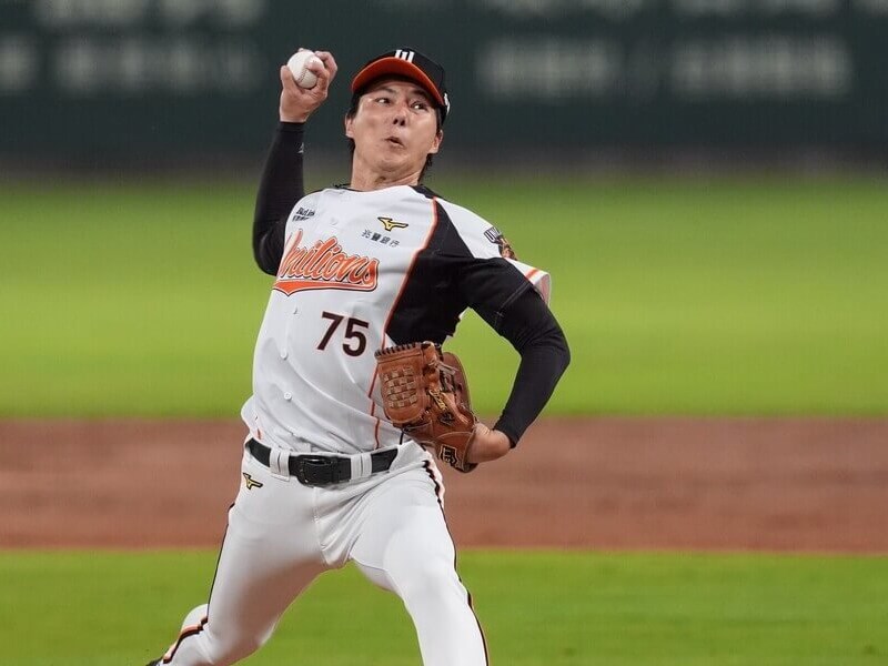 元西武の郭俊麟、630日ぶり白星　降板後には涙も　台湾プロ野球・統一ライオンズ
