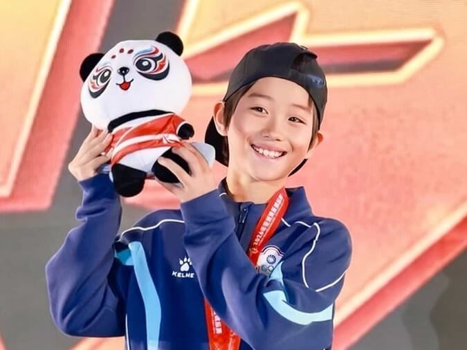 台湾の葉子陽が11歳で銀　スケートボードアジア選手権・男子ジュニアストリート