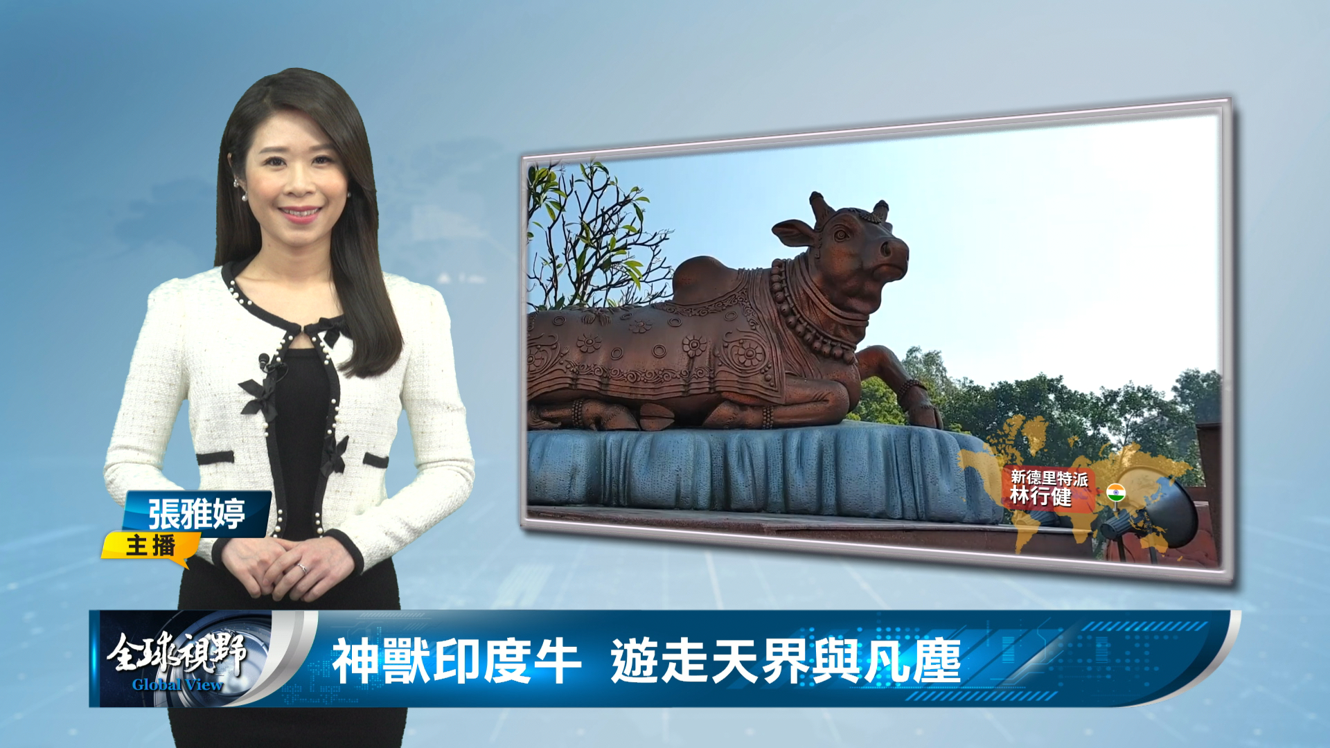 神獸印度牛 遊走天界與凡塵