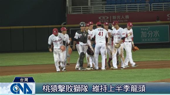 中華職棒今天在桃園棒球場的比賽，統一獅隊整場敲26支安打平隊史紀錄，其中林安可6打數5安打，包辦7分打點，終場獅隊以21比5奪勝，樂天桃猿遭中信兄弟超車，位居第二。【更多詳細報導--掃7打點完全打擊差一步 林安可：三壘安打太難】https://www.cna.com.tw/news/aspt/202006270210.aspx【更多詳細報導--猛獅敲26安打平隊史紀錄 桃猿讓出龍頭給兄弟】https://www.cna.com.tw/news/aspt/202006270206.aspx