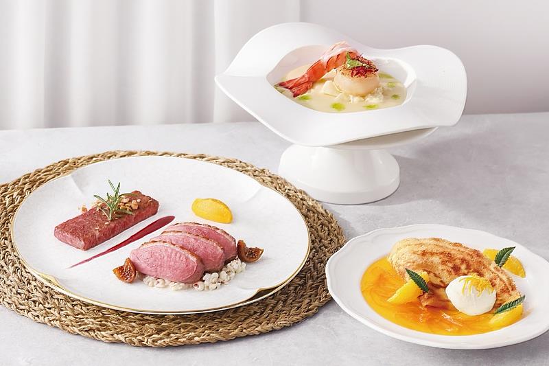 環遊南法米其林 夏慕尼星級雙人饗宴端A5和牛、海大蝦