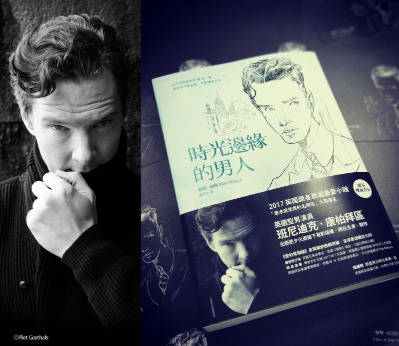 最近出版的小說「時光邊緣的男人」,因明星光環加持的封面設計,未上市先轟動,連書腰都搶手。(寂寞出版提供)