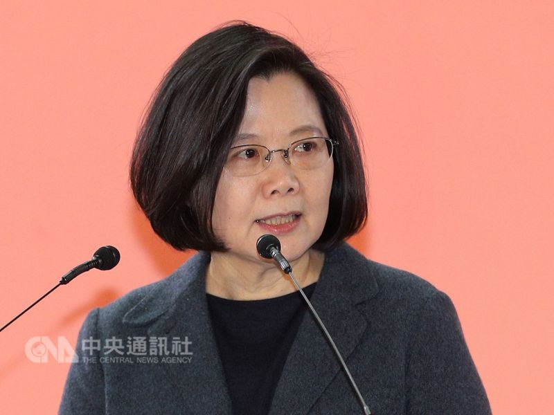 總統蔡英文談及國際情勢變動時表示,當有人說台灣是別人的棋子時,不要忘了,「我們自己也是棋手」,可順勢操作。(中央社檔案照片)