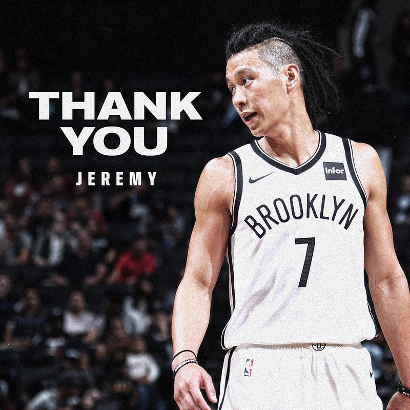 NBA布魯克林籃網隊13日宣布,將台裔後衛林書豪交易到亞特蘭大老鷹隊。(圖取自籃網隊IG www.instagram.com/brooklynnets)