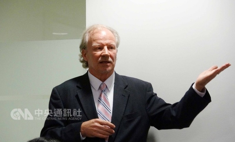 台灣人公共事務會執行主任昆布勞(圖)表示,正在推動駐美代表處正名為台灣代表處。台灣聯合國協進會理事長蔡明憲也將透過這兩天與美國政府官員會晤機會推動正名。中央社記者江今葉華盛頓攝 107年9月12日