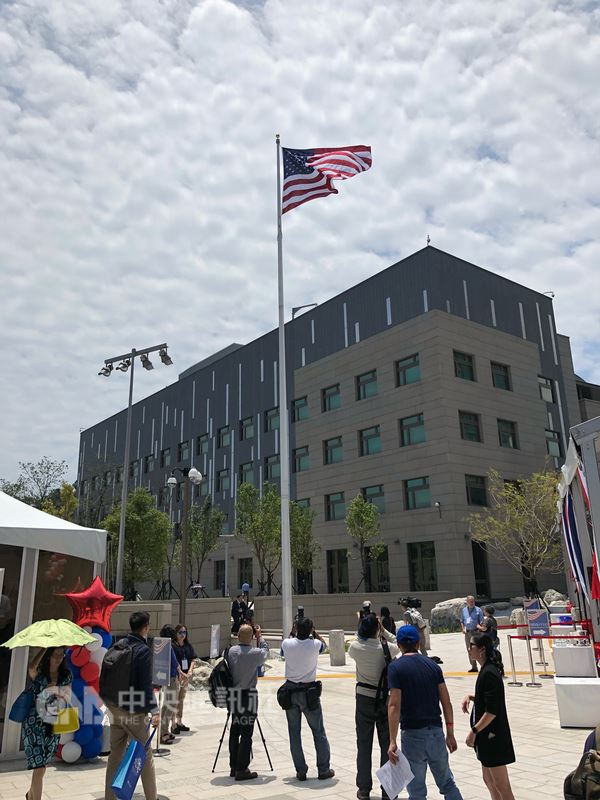 美國國務院表示,美國在台協會新館維安與現址做法相同,也重申信守美國一中政策。(中央社檔案照片)