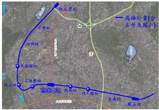 圖為高雄鐵路地下化後的車站。(圖取自交通部鐵路改建工程局網頁www.rrb.gov.tw)