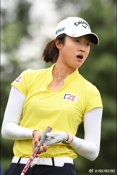確定不來台參加裙襬搖搖LPGA台灣錦標賽的中國高球選手劉鈺說,她退賽「非關個人因素」。(圖取自劉鈺微博weibo.com/u/1137009447)