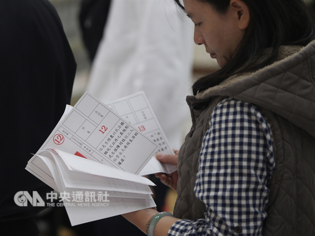 聯合國非政府組織執委會主席納茲3日談到台灣公投時表示,人權永遠不該付諸表決。(中央社檔案照片)