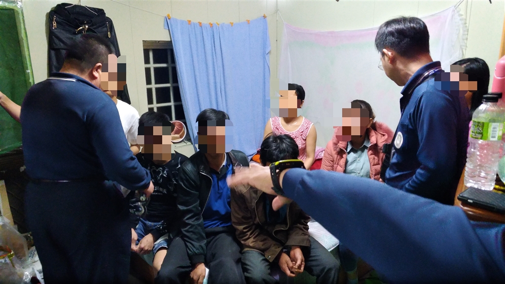 移民署查處越南旅行團集體脫逃案,累計到案14人,全團還有134人在台失聯。(圖取自移民署網頁www.immigration.gov.tw)