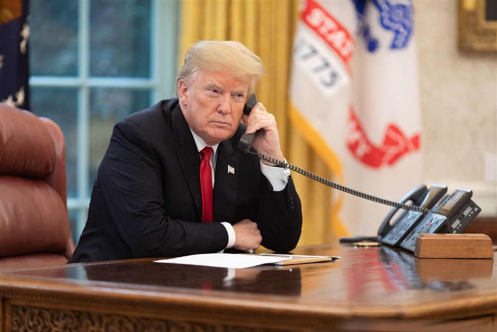 美國總統川普過去2年任內諸事不斷。(圖取自facebook.com/DonaldTrump)