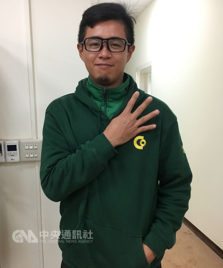 第3屆爆米花棒球聯盟例行賽31日在天母球場進行合作金庫對桃園航空城的比賽,合庫先發高耀佐傷後回歸,主投4局零失分,自認目前狀況還不錯。中央社記者楊啟芳攝 107年12月31日