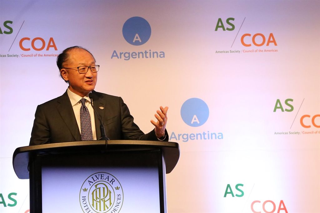 世界銀行總裁金墉7日宣布將辭職。(圖取自twitter.com/JimYongKim)