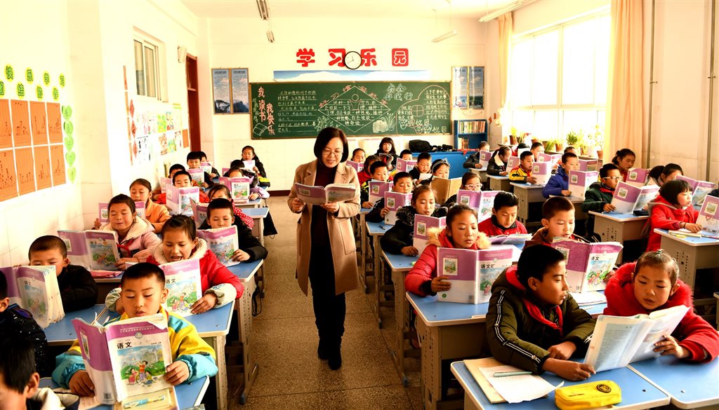 中國官方8日公布,在中國大陸學習、工作和生活的台港澳居民可申請參加中小學教師資格考試、認定中小學教師資格。圖僅為示意。(檔案照片/中新社提供)