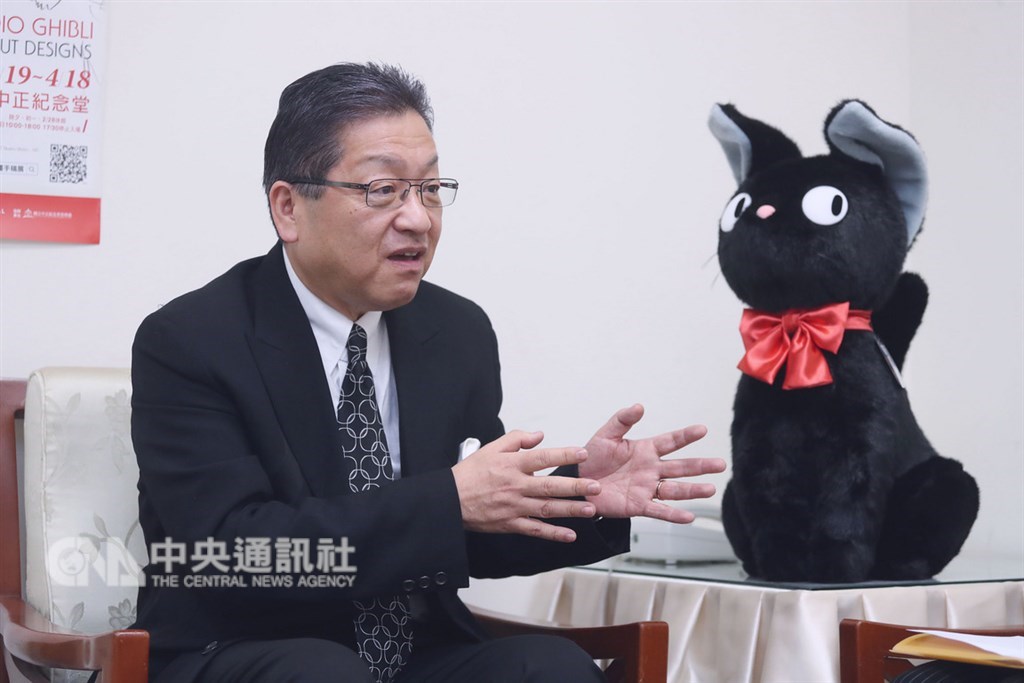隨著電腦繪圖(CG)技術進步,當今動畫產業逐漸揮別2D手繪,吉卜力工作室會長星野康二(圖)日前接受中央社專訪表示,導演宮崎駿兒子的新動畫,將是吉卜力第一部全面採用CG的動畫電影。中央社記者吳翊寧攝 108年1月25日