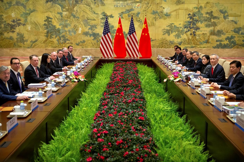 美國和中國官員在北京的貿易談判15日結束,雙方計畫本週在華府再進行協商。(檔案照片/路透社提供)