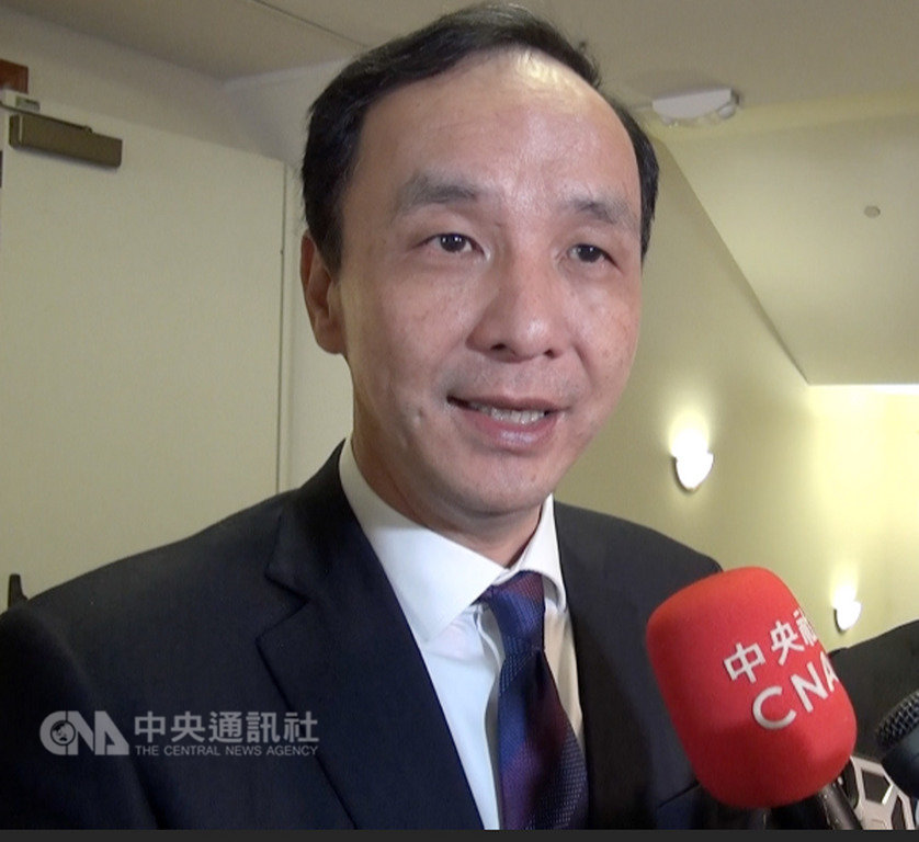 前新北巿長、2020總統大選參選人朱立倫19日參訪史丹佛大學並以「台灣新經濟:創新、人民、政府效能」為題發表演說。對於總統蔡英文對外媒宣布將競選連任,朱立倫表示這次矽谷之旅不談政治,只談經濟。中央社記者張可衣舊金山攝 108年2月20日