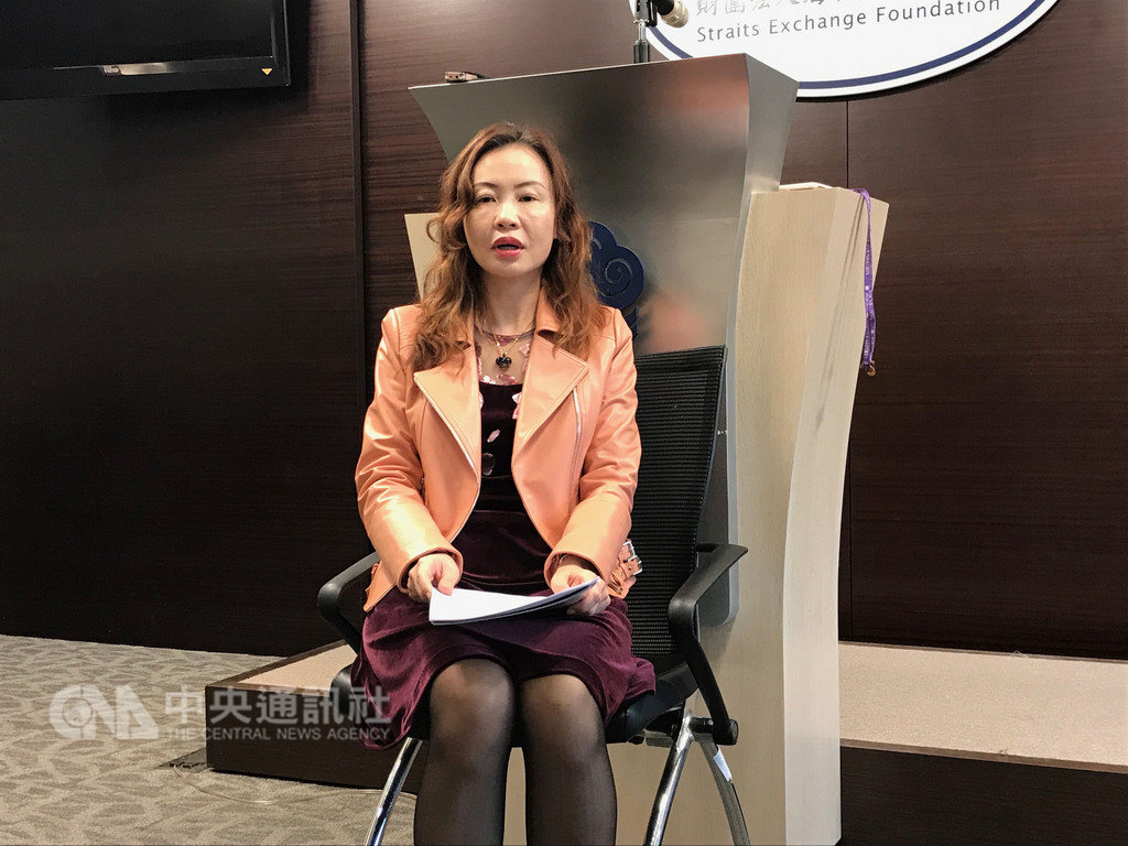居住證相關修法草案在行政院待審。海基會發言人管安露20日說,草案精神與在陸台人期待有落差,希望相關修法能在不影響國家安全、對等尊嚴前提下,盡量給予民眾便利。中央社記者繆宗翰攝 108年2月20日