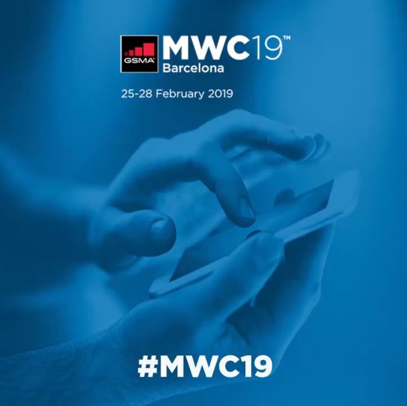 全球行動通訊大會(MWC)25日登場,市場預期焦點在摺疊手機,5G通訊及擴增實境/虛擬實境等新科技應用。(圖取自twitter.com/gsma)