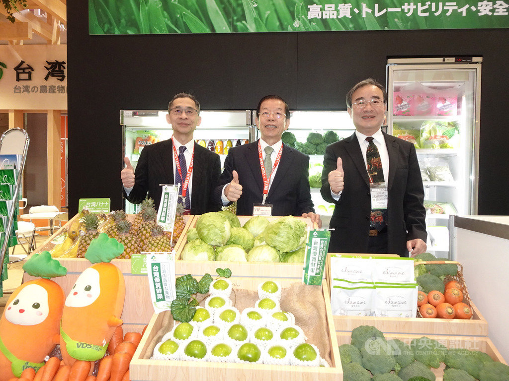 亞洲最大型食品展「2019東京國際食品展」登場,台灣館規模再創新高,列東京食品展中3大國。這次焦點是要台灣官民合作爭取明年東京奧運商機。中央社記者楊明珠千葉攝 108年3月5日