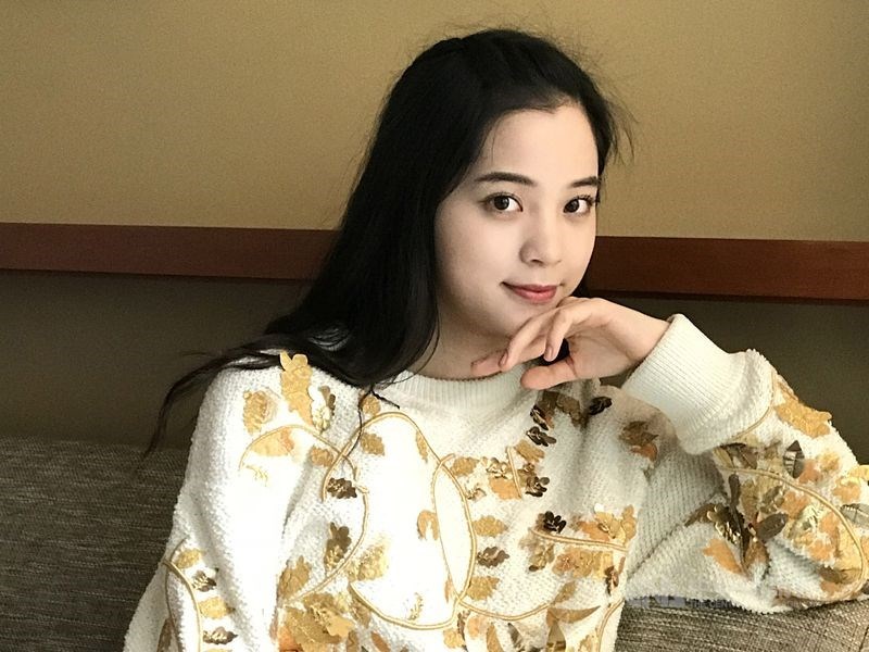 國民黨發言人歐陽龍女兒歐陽娜娜(圖)遭中國網民質疑支持台獨。(中央社檔案照片)