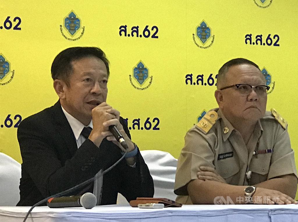 泰國大選24日落幕,泰國選委會秘書長賈威隆25日表示,在95%的開票率下,25日公布350席區域眾議員各區最高得票數的名單,29日公布各黨總得票數。中央社記者呂欣憓曼谷攝 108年3月25日