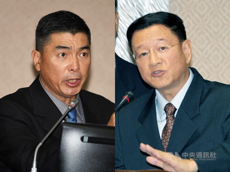 國防部29日表示,陸軍司令王信龍(右)調任國防大學校長;陸軍司令一職由參謀本部副總長執行官陳寶餘(左)接任。(中央社檔案照片)