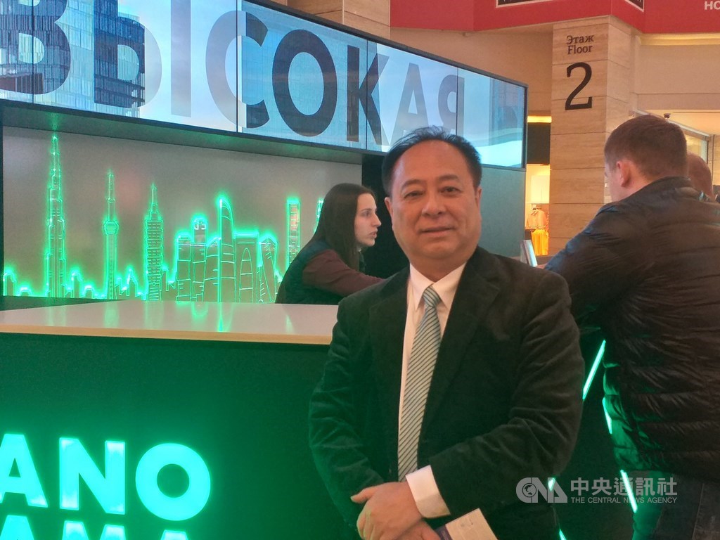 台北101董事長張學舜3月參加莫斯科國際旅展,積極推動俄羅斯旅客來台。(中央社檔案照片)