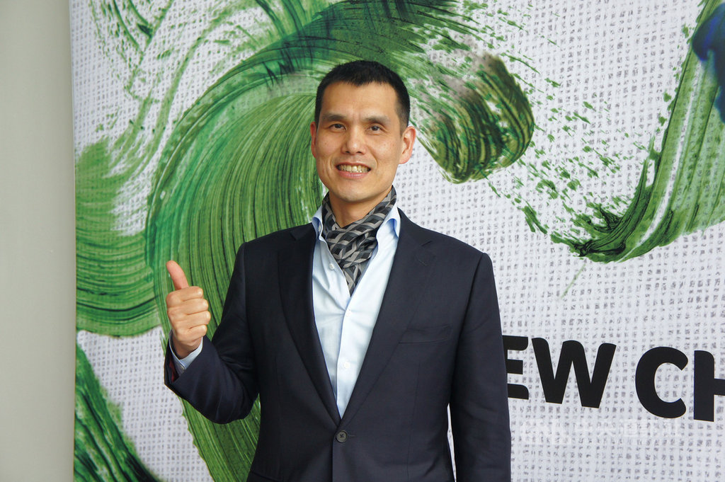 宏碁自建雲智慧產品事業總經理施宣輝接受媒體團訪指出,宏碁投資的銀髮特製平板grandPad正拓展全球市場,目前進軍歐洲,以英語系國家為主,將力拚盡快獲利。中央社記者吳家豪攝 108年4月23日