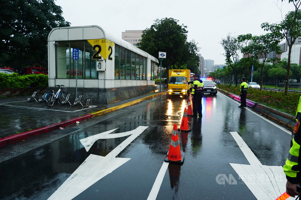台北市警方統計,北市近3年白天酒駕違規逐年攀升,違規以聯外道路居多的大同區件數最多,將利用各項勤務加強稽查。中央社記者劉建邦攝 108年5月17日