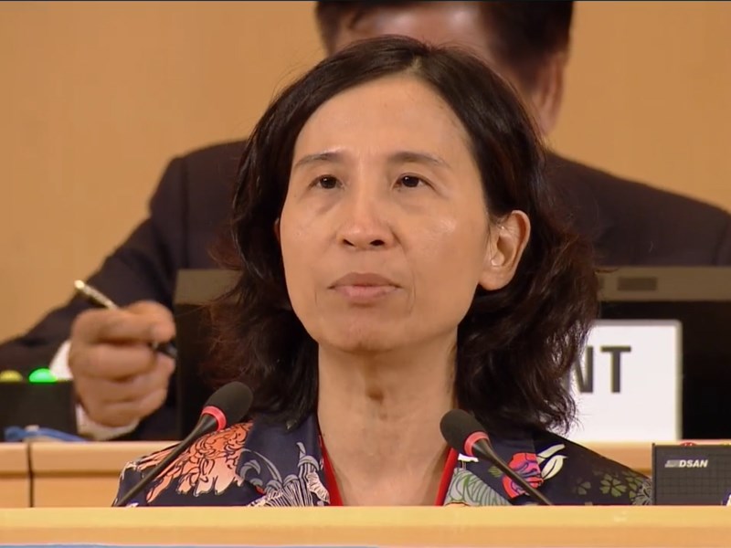加拿大首席公共衛生官譚詠詩說,政治不該成為進入全球健康體系的阻礙。(圖取自WHO網頁www.who.int)