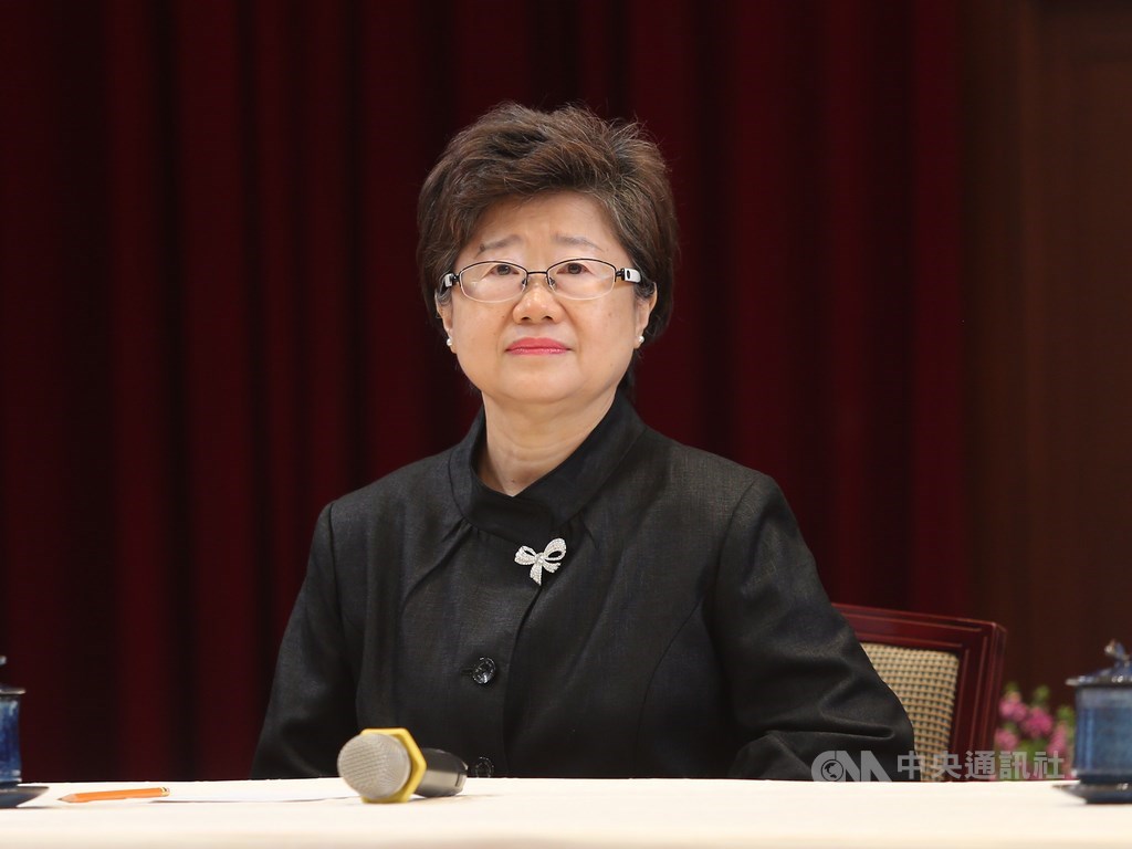 高雄高等行政法院院長楊惠欽(圖)獲得總統蔡英文提名108年司法院大法官,27日在總統府出席被提名人介紹記者會。中央社記者徐肇昌攝 108年5月27日