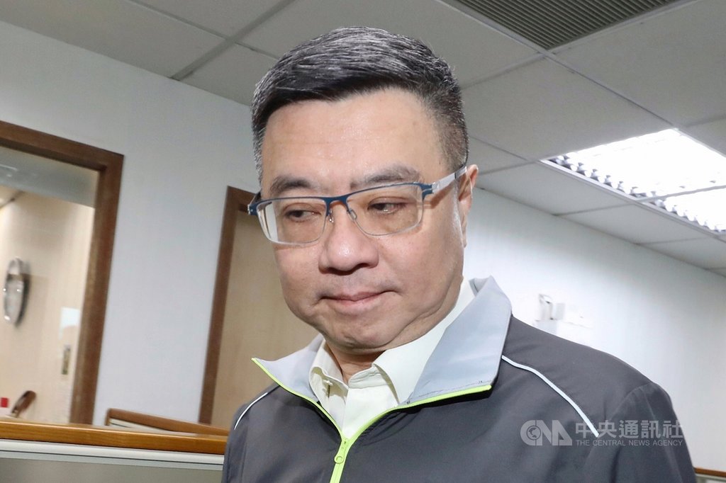 民進黨中執會29日在民進黨中央黨部舉行,黨主席卓榮泰(圖)出席主持會議,將討論2020總統提名初選選務日程相關事宜。中央社記者吳翊寧攝 108年5月29日