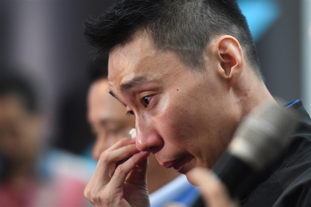 馬來西亞名將李宗偉13日宣布退休,並感謝過去19年來所有馬來西亞人的支持。(法新社提供)