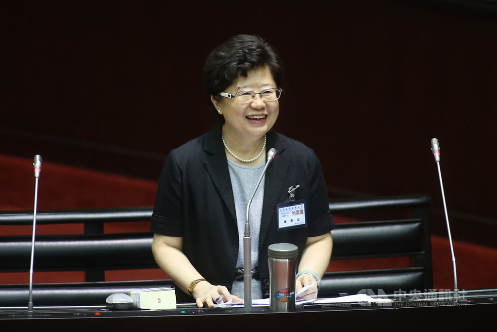 立法院臨時會25日舉行全院委員會,審查司法院大法官人事同意權案,並對司法院大法官被提名人楊惠欽(圖)等人進行詢問。中央社記者徐肇昌攝 108年6月25日