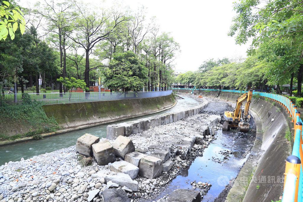 綠川整治第三期工程開工打造台中新好生活 地方 中央社cna