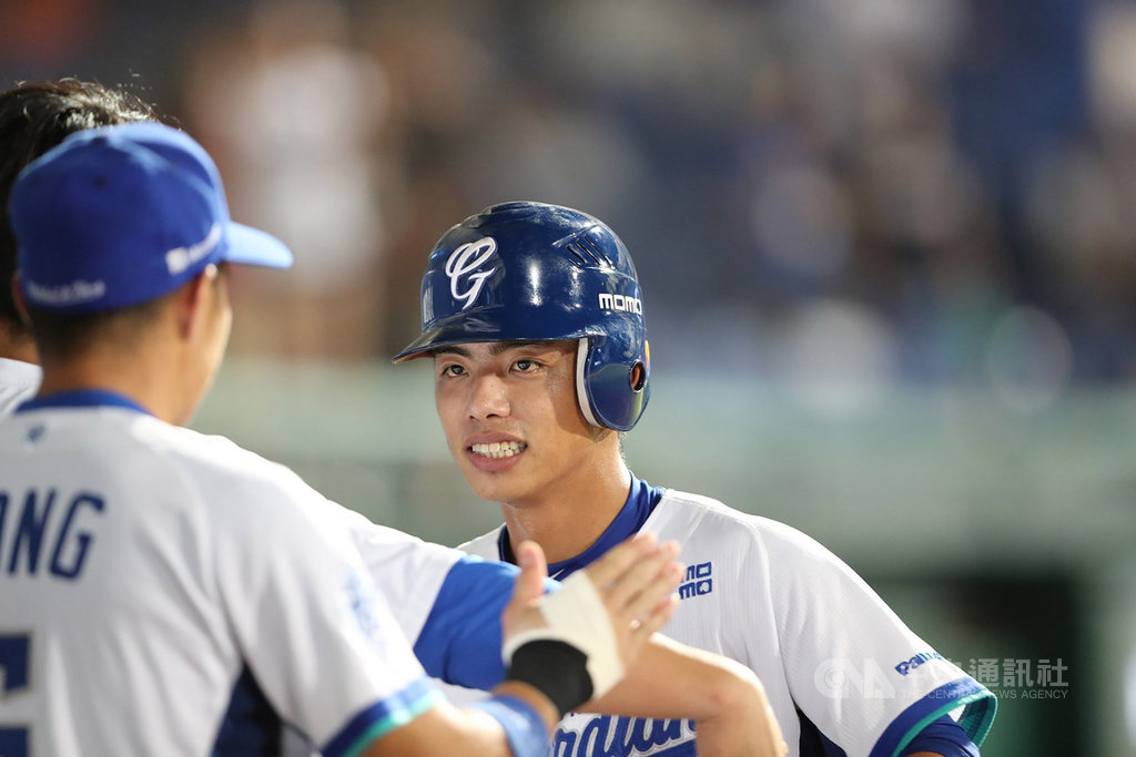 中華職棒富邦悍將隊申皓瑋(圖)的高中同學李凱威今年報名選秀,申皓瑋29日受訪認為,李凱威是跑打守三拍子好手。(富邦悍將提供)中央社記者楊啟芳傳真 108年6月29日