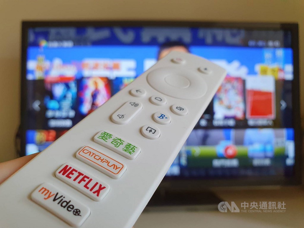 台灣OTT市場進入戰國時代,本土派群雄割據,也遭逢Netflix、愛奇藝等海外巨擘長驅直入。中央社記者江明晏攝 108年6月30日