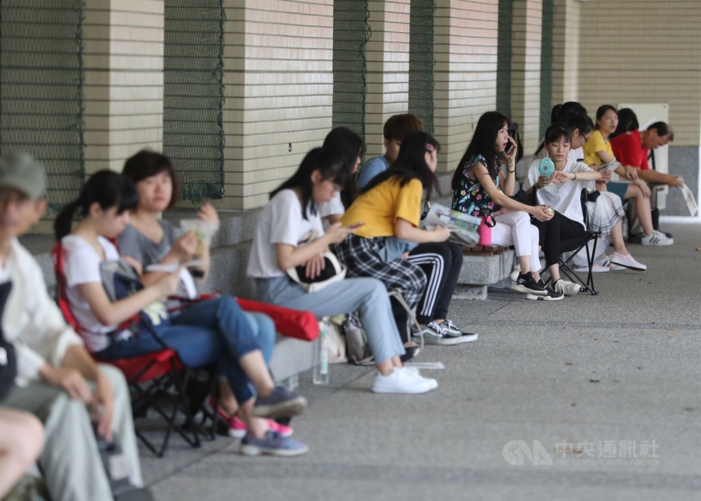 108學年指考歷史試題取材多元,涵蓋歌詞、報紙、詩賦、劇本、演講詞、作家諷刺文、圖片表格、地圖等,情境題大幅增加。(中央社檔案照片)